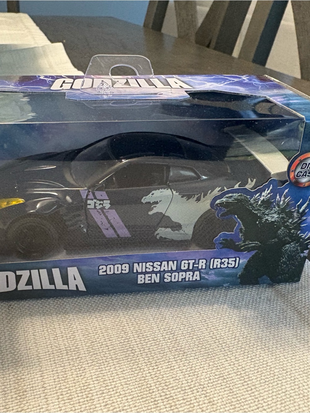Jada die-cast 1:24 Godzilla GT-R (R35),Ghost Busters Hearse,Transformer Truck. - Picture 5 of 10